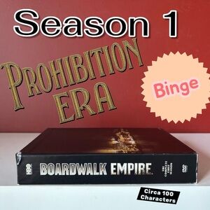 👛 (ANY BOX DVD SET 2/$35) BOARDWALK EMPIRE Season 1